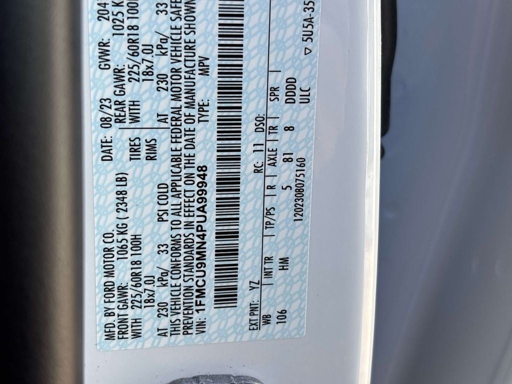 2023 Ford Escape ST-Line
