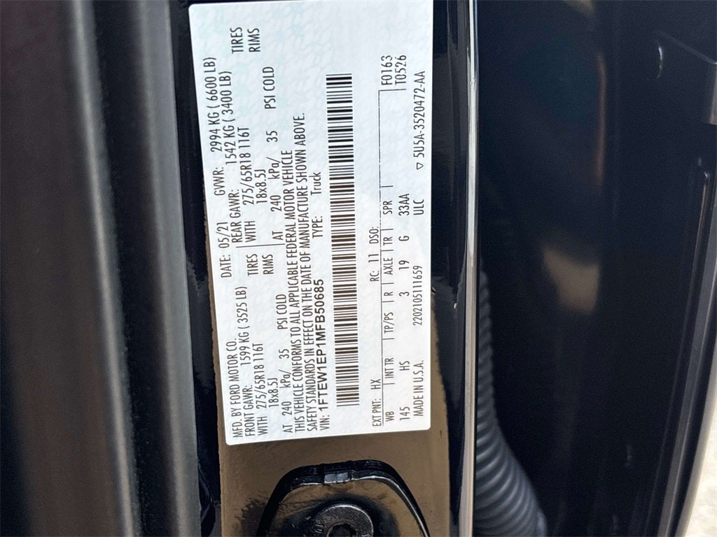 2021 Ford F-150 Lariat