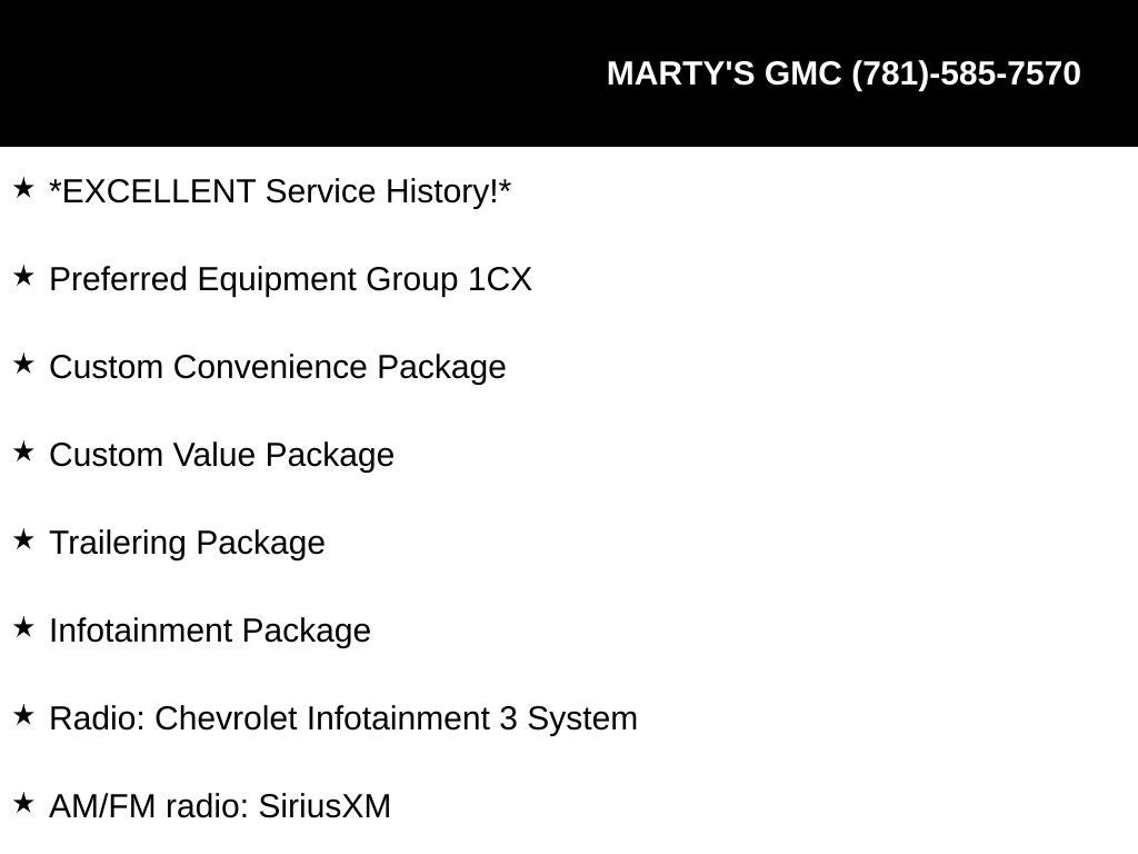 2021 Chevrolet Silverado 1500 Custom