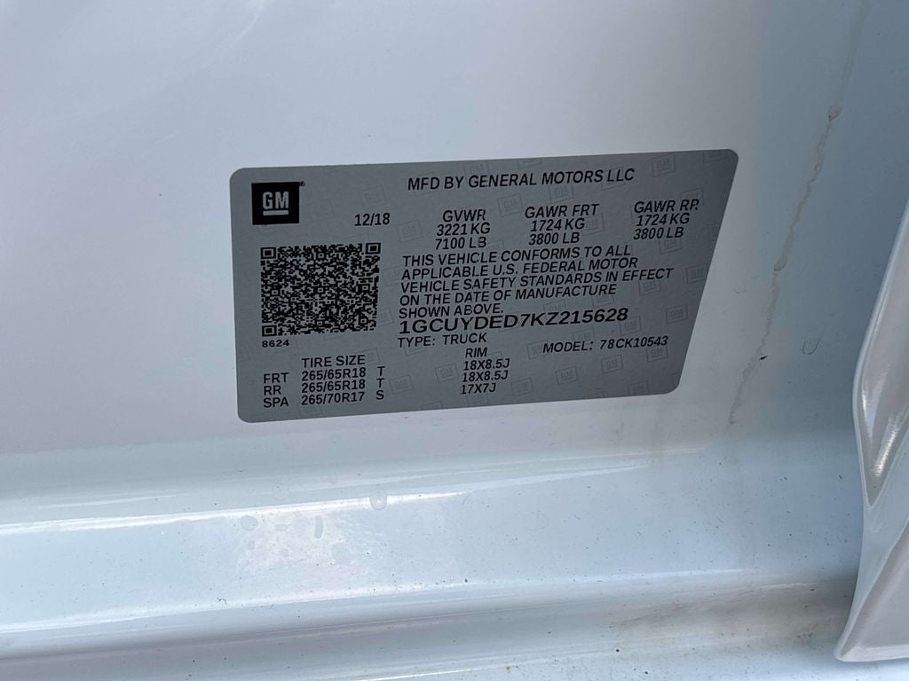 2019 Chevrolet Silverado 1500 LT