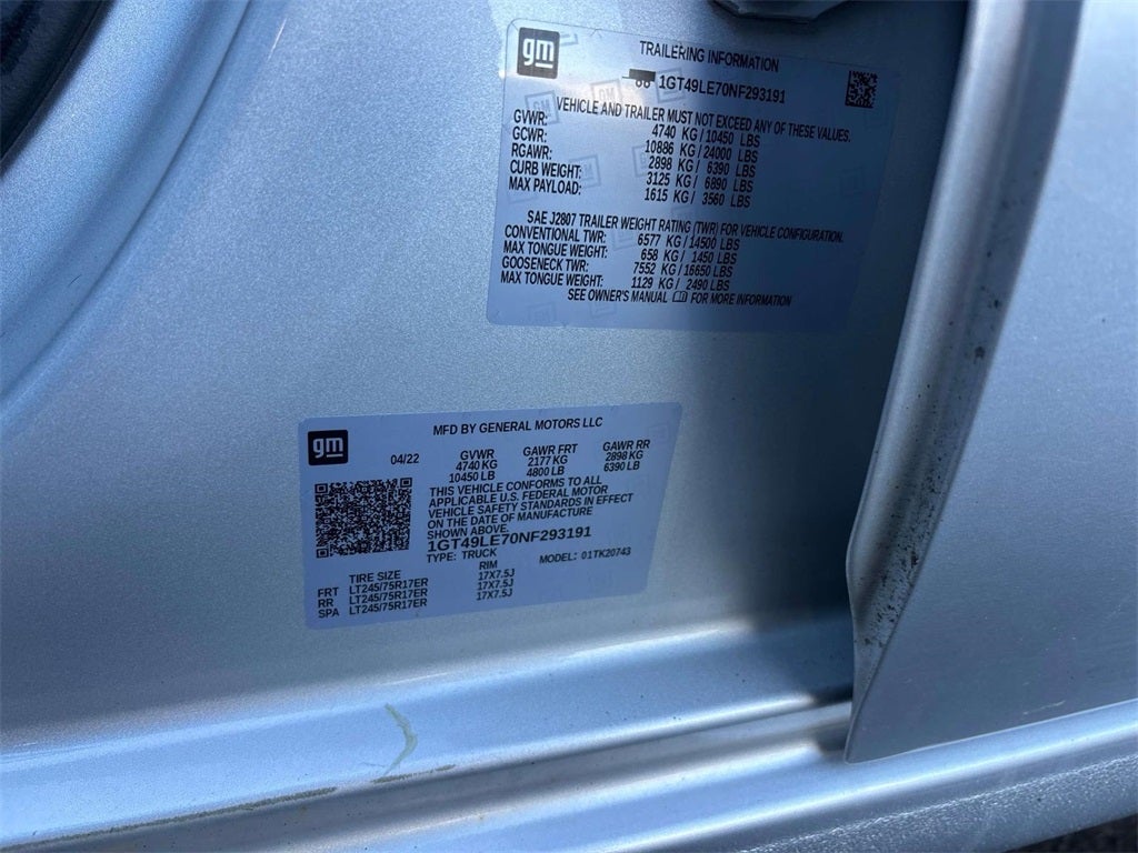 2022 GMC Sierra 2500HD Pro