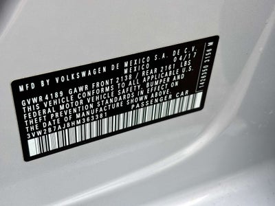 2017 Volkswagen Jetta 1.4T S