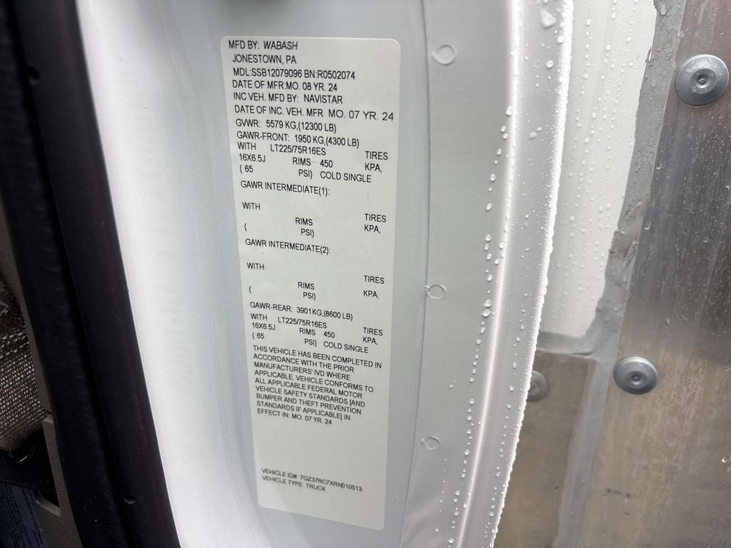 2024 GMC Savana 3500 Work Van